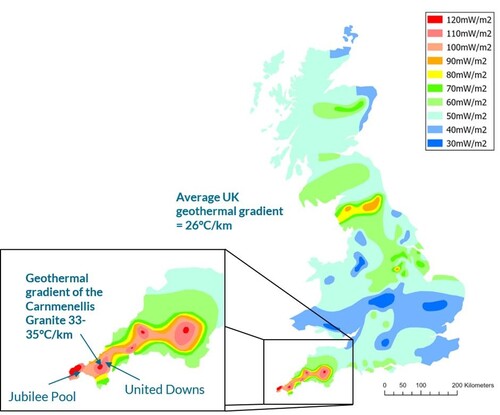 Geotermální potenciál Velké Británie